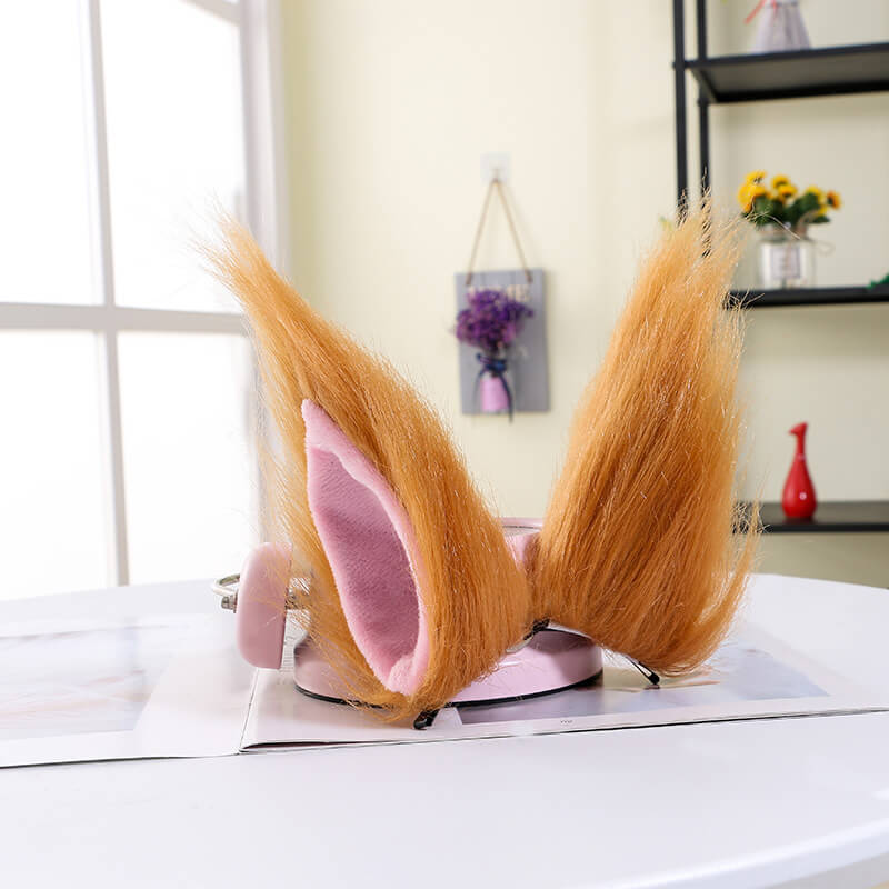 Cosplay Plush Wolf Cat Fox Ear Hair Clip SE20525
