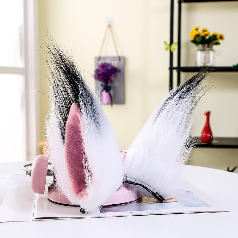 Cosplay Plush Wolf Cat Fox Ear Hair Clip SE20525