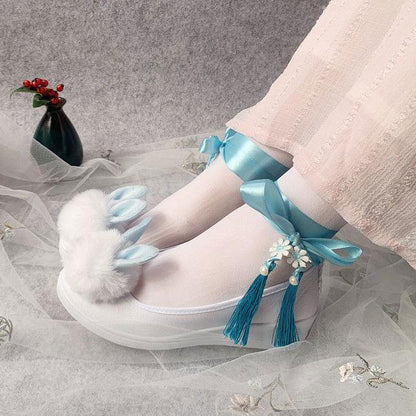 Cute Bunny Flower Shoes SE22224