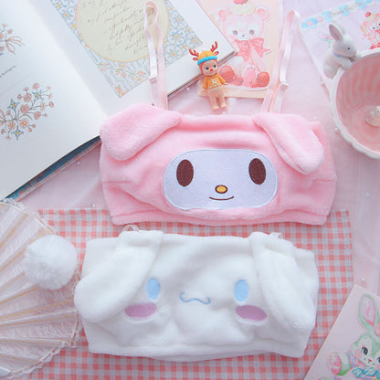 Cute Bunny Plush Lingerie Set SE21241