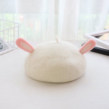 Cute Cat Antler Beret SE21148
