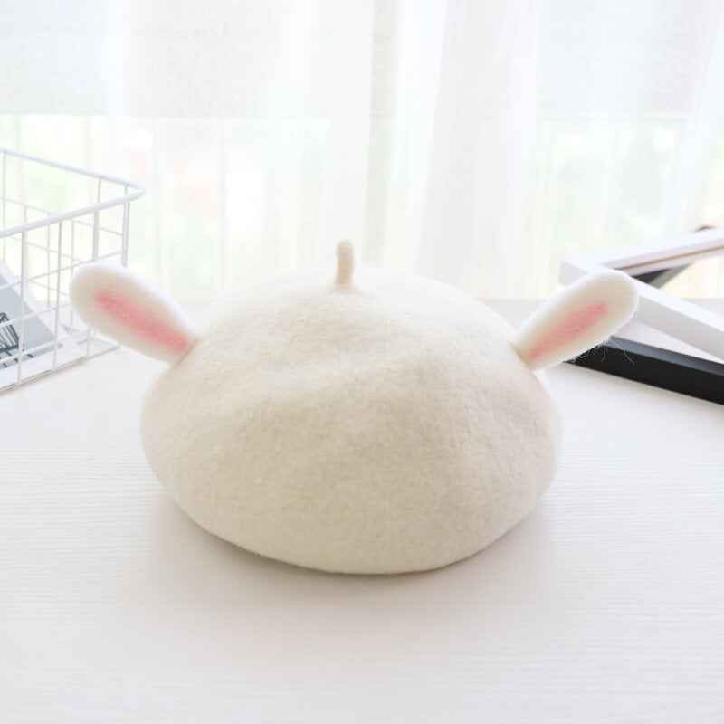Cute Cat Antler Beret SE21148
