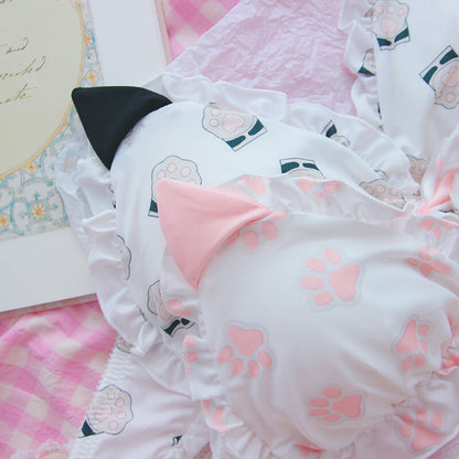 Cute Cat Ear Bow Cat Paw Underwear SE21327