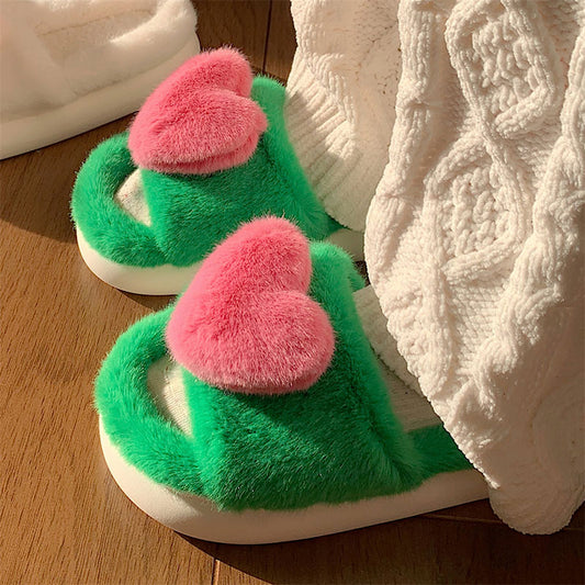 Cute Plush Cotton Slippers SE22525