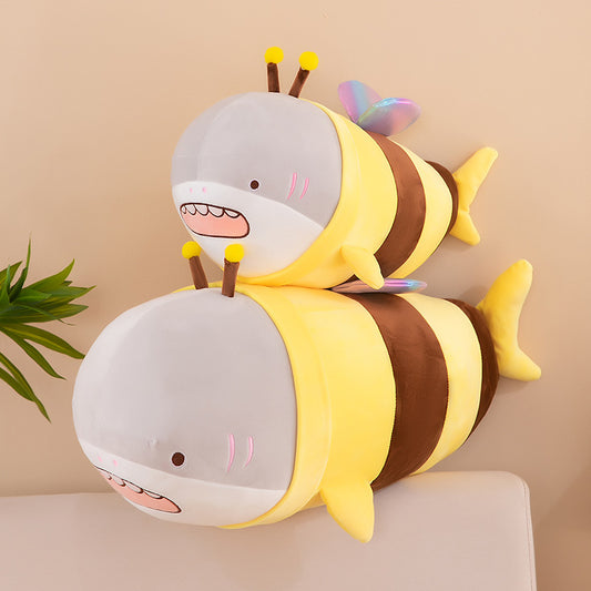 Kawaii Shark  Bee Pillow SE22614