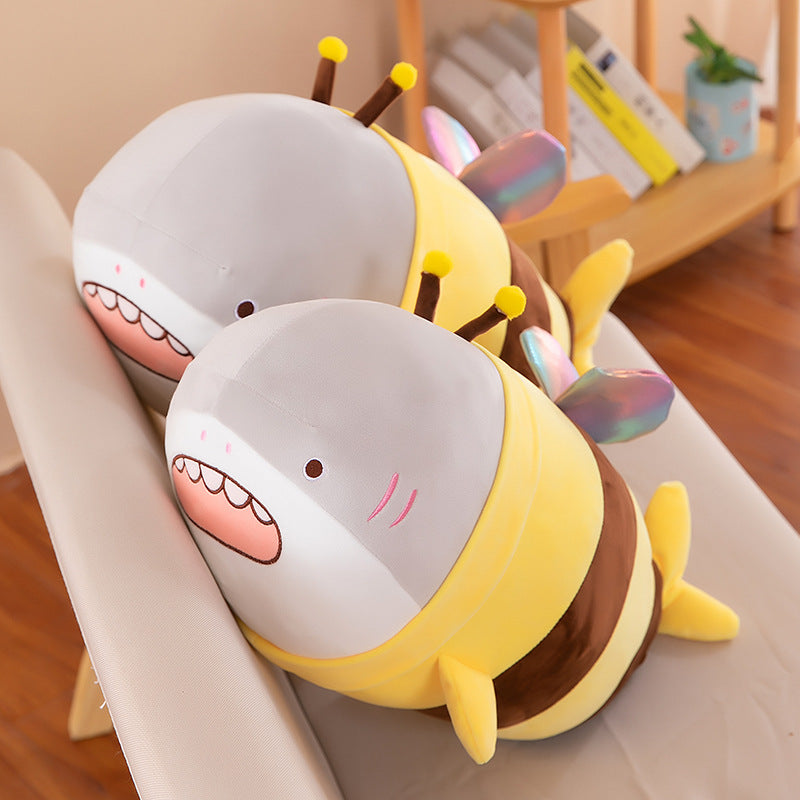 Kawaii Shark  Bee Pillow SE22614