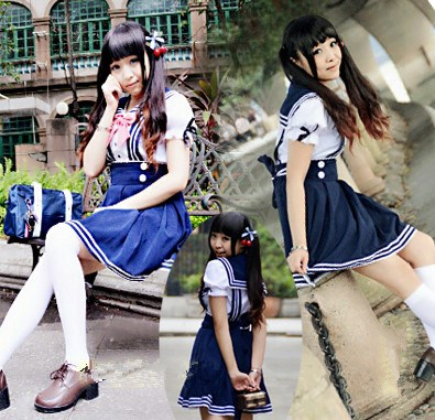 Jfashion Sailor Straps Outfit SE1659