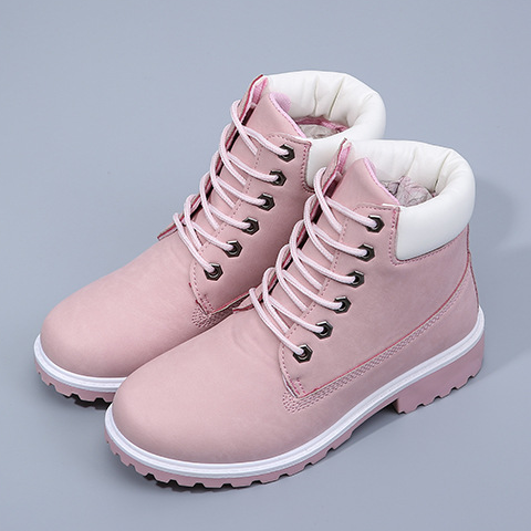 pink boots 