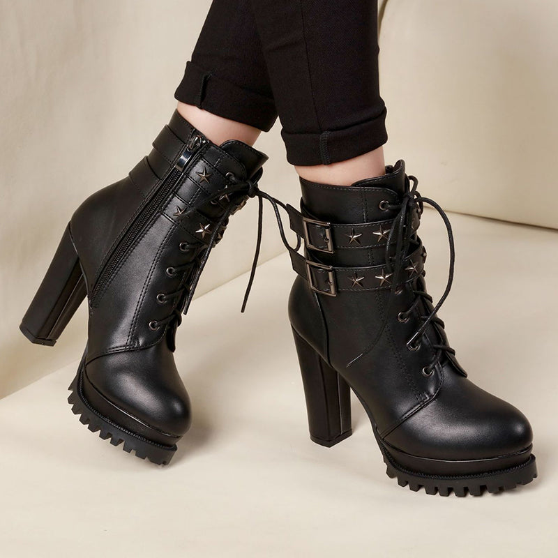 Fashion Star High Heel Boots SE20255
