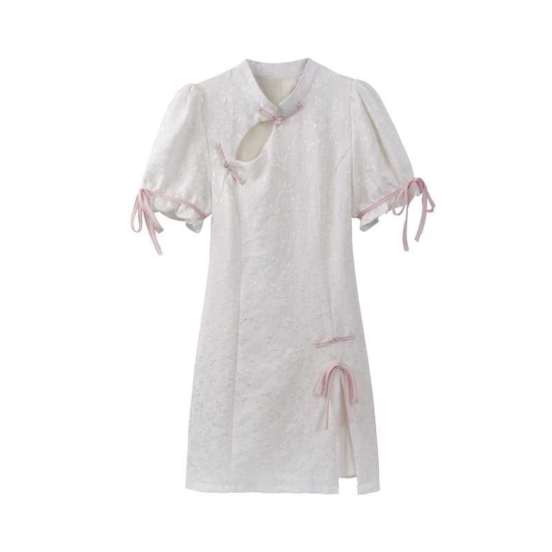 Flower Cheongsam Dress SE22447