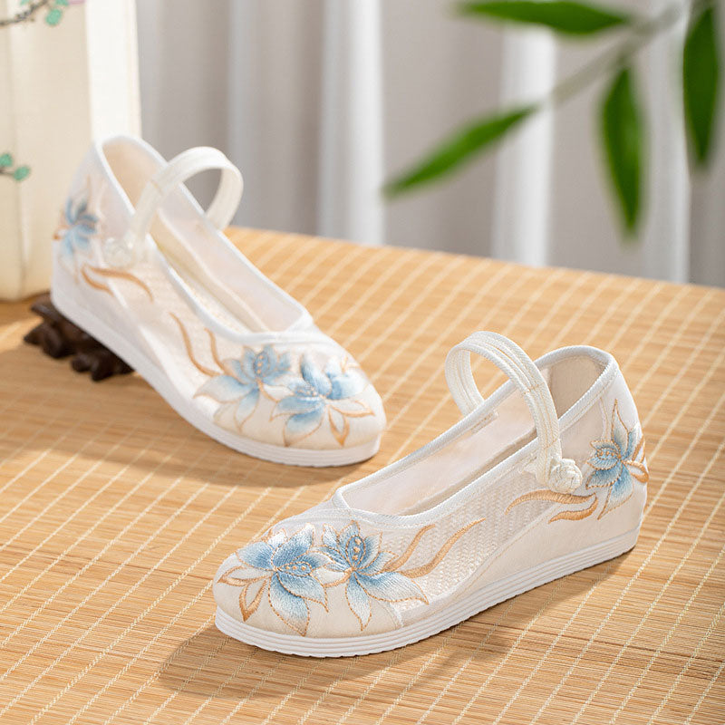 Flower Flat Shoes SE22304
