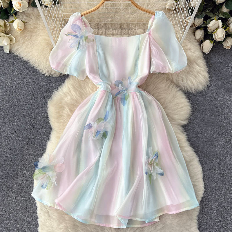 Flower Rainbow Dress SE22295