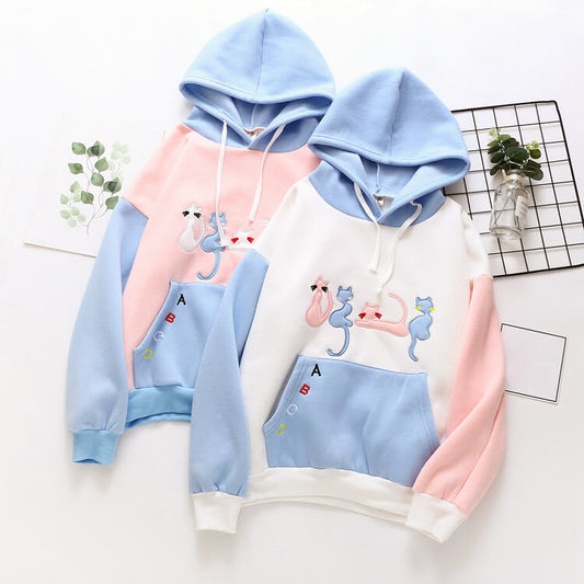 Four Cats Hoodie SE21786
