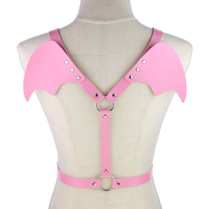 Gothic Punk Wings Necklace SE21352
