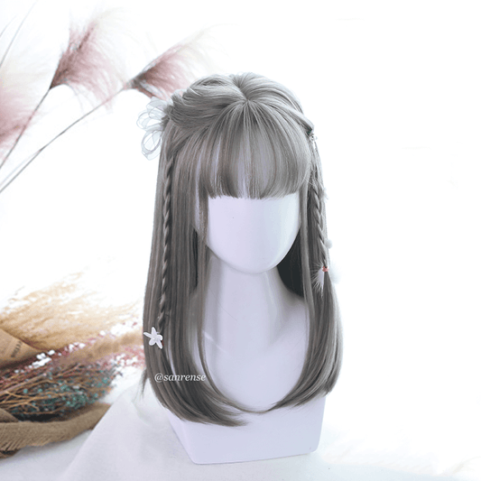 Gray Harajuku Lolita Wig SE21140