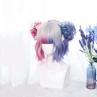 Harajuku Purple Pink Gradient Ombre Wig SE21398