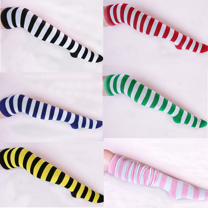 Kawaii stripes stockings SE8931