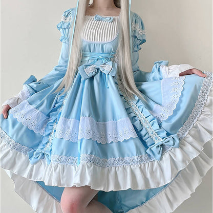 JK Lolita Bow Cosplay Dresses SE21699