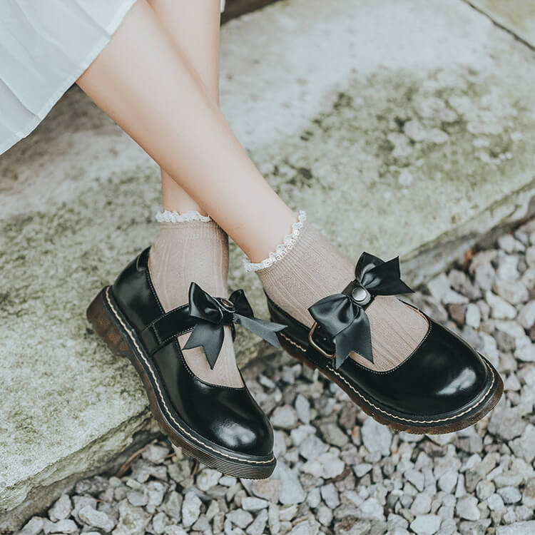 JK Lolita Bow Shoes SE21652