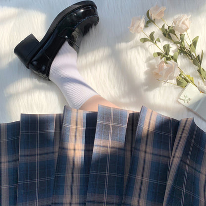 JK Plaid Skirt SE22044