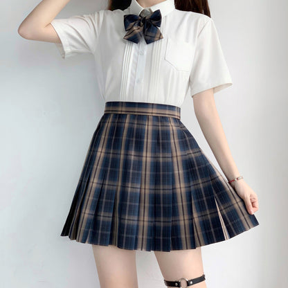 JK Plaid Skirt SE22044