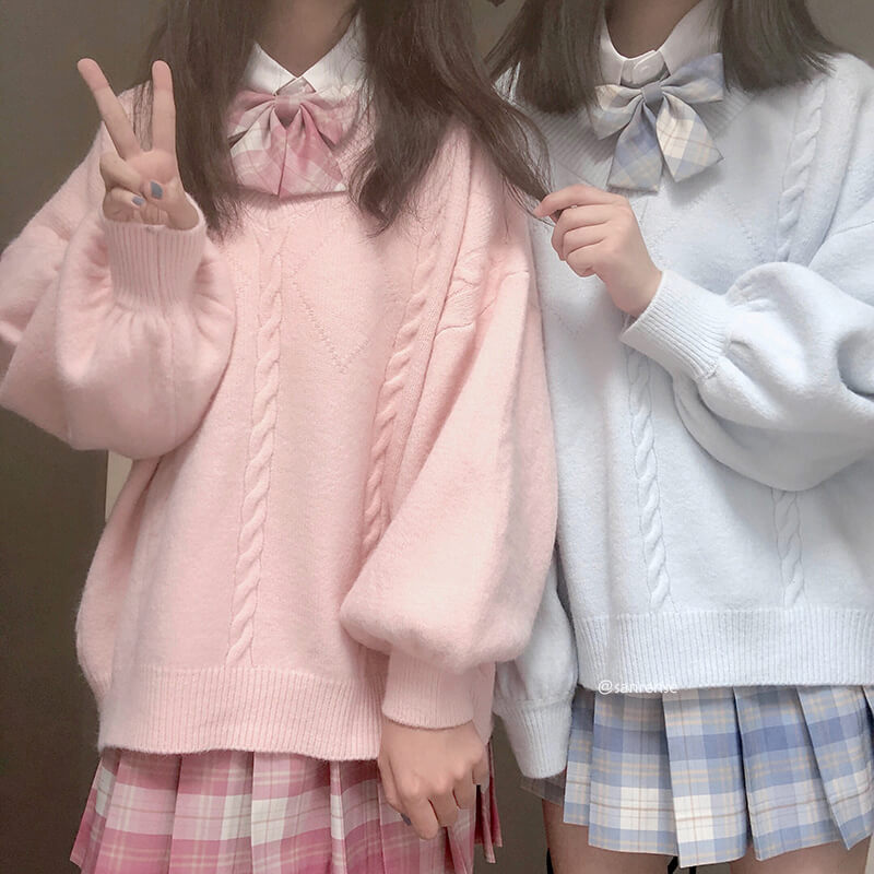 JK Twist Knitted Sweater SE21376