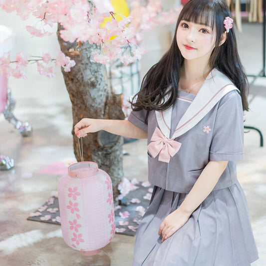JK Sakura Student Sailor Suit SE20749