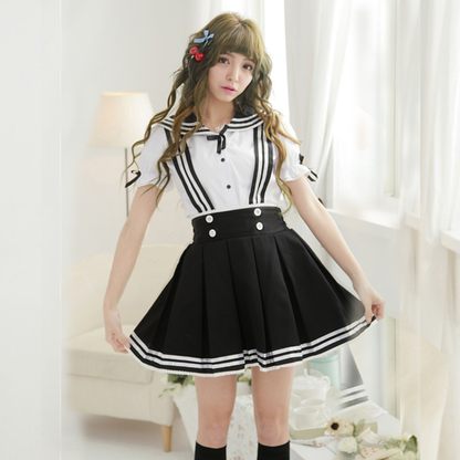 Jfashion Sailor Straps Outfit SE1659