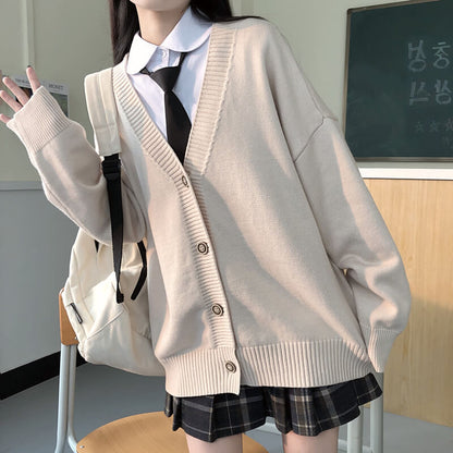 Japanese JK Cardigan Sweater Coat SE21235