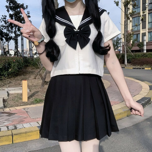 Japanese JK Sailor Uniform Set – SANRENSE