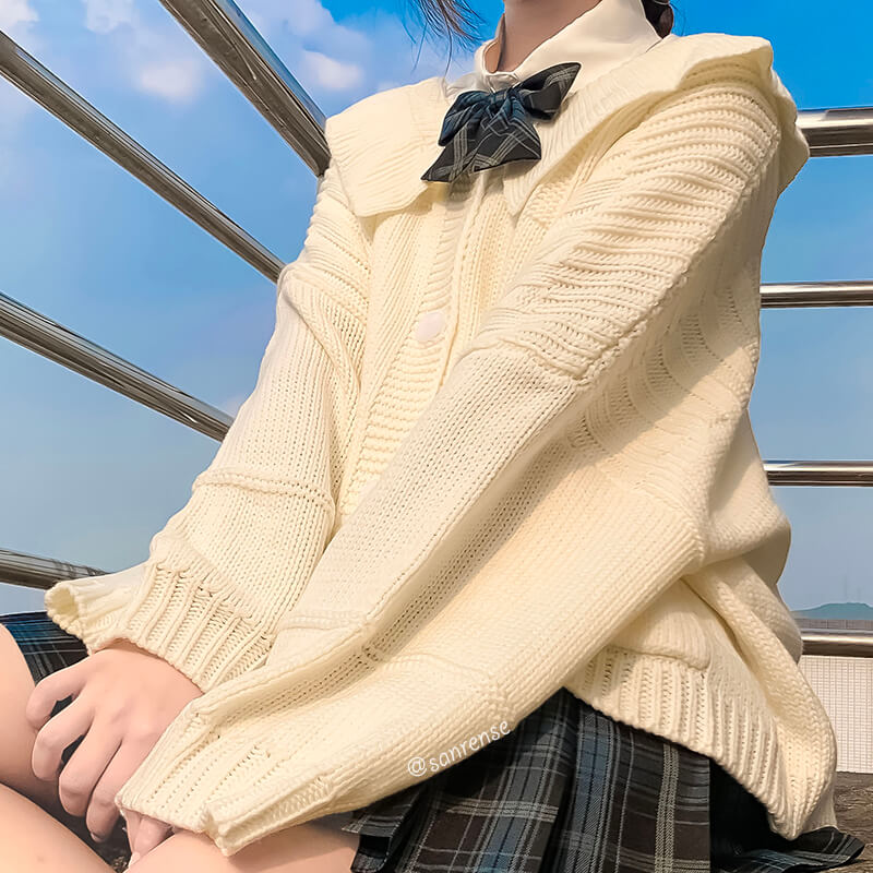 Japanese Knitted Cardigan Sweater SE21107