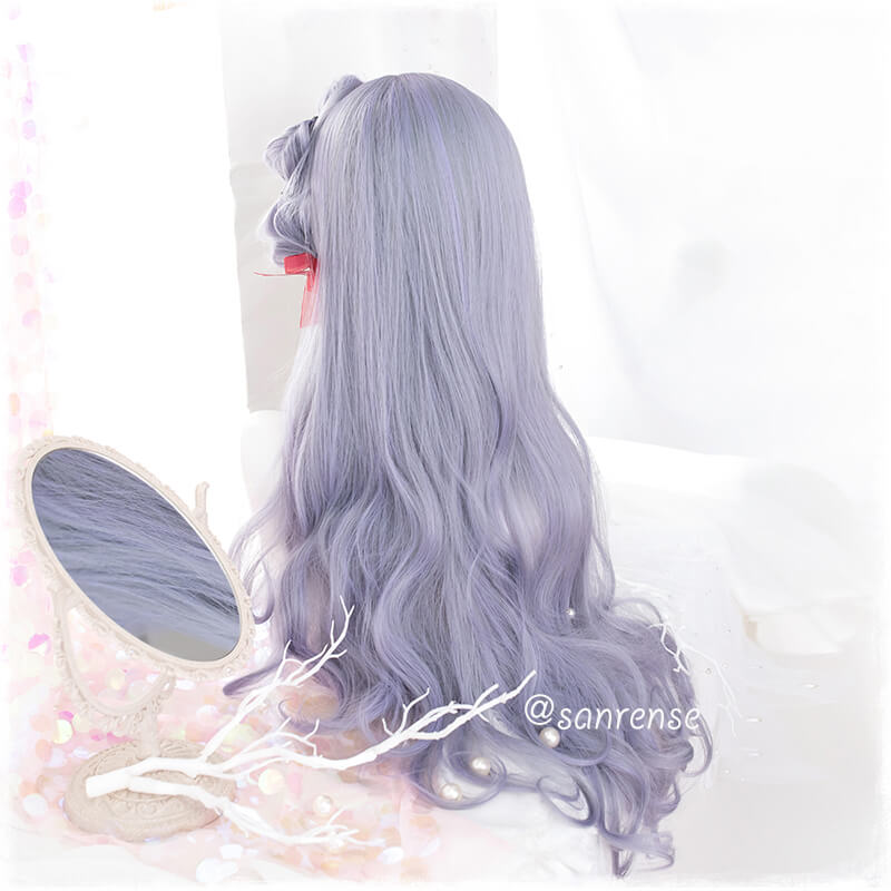 Japanese Purple Long Curly Hair SE20987