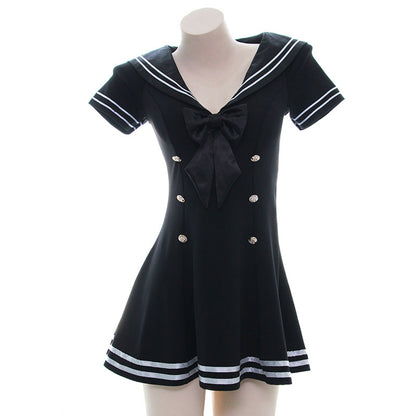 Japanese Sailor Bow Dress SE21937