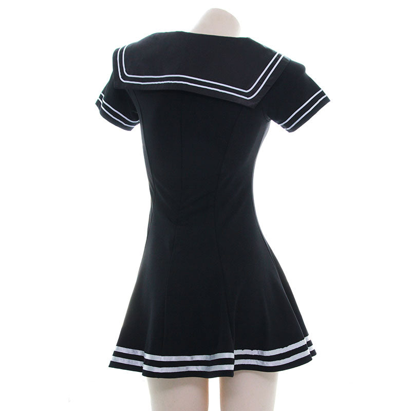 Japanese Sailor Bow Dress SE21937