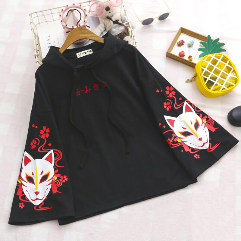 Japanese Fox Hoodie SE20757