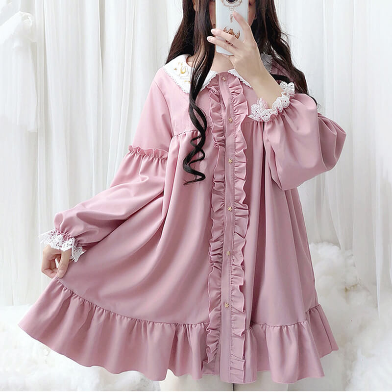 Japanese Lace Doll Dress SE20691