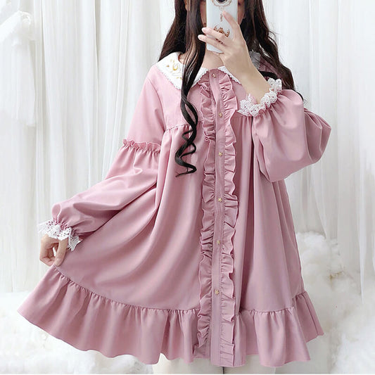 Japanese Lace Doll Dress SE20691