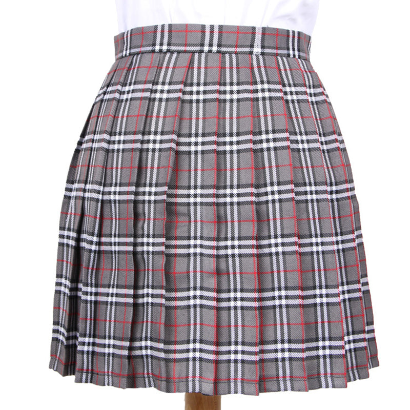 Japanese Striped Plaid Skirt SE20170