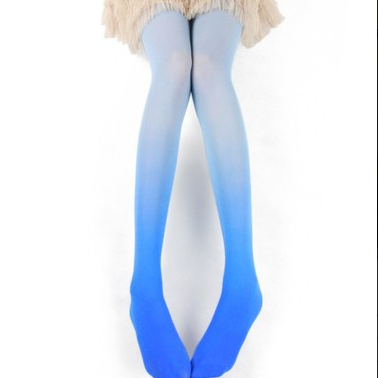 Candy Color Cosplay Gradient Color Pantyhose SE261