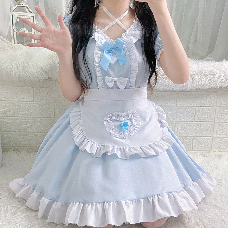 Kawaii Bow Maid Dress SE22256