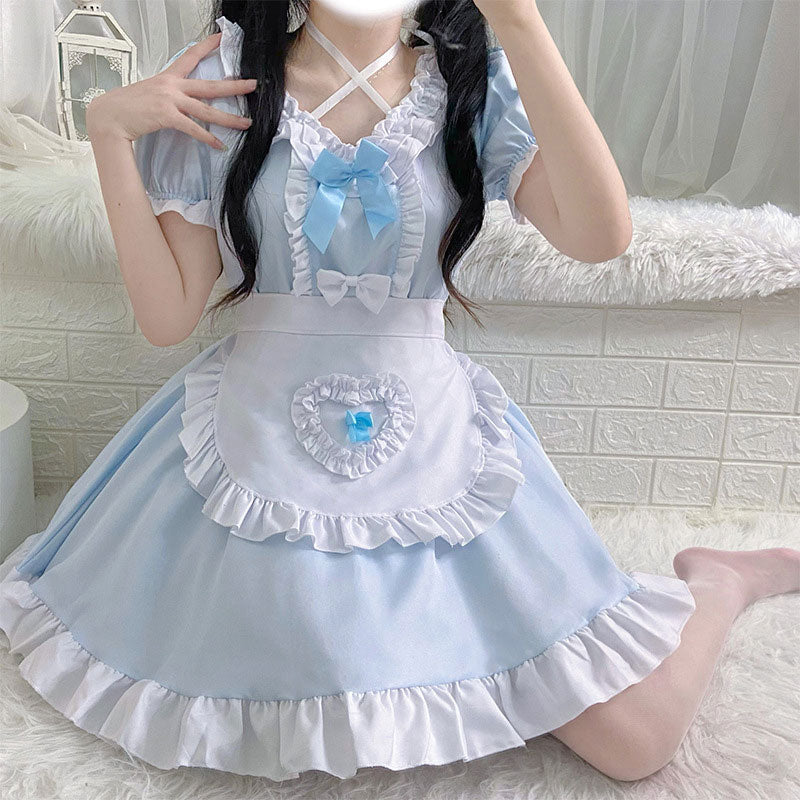 Kawaii Bow Maid Dress SE22256