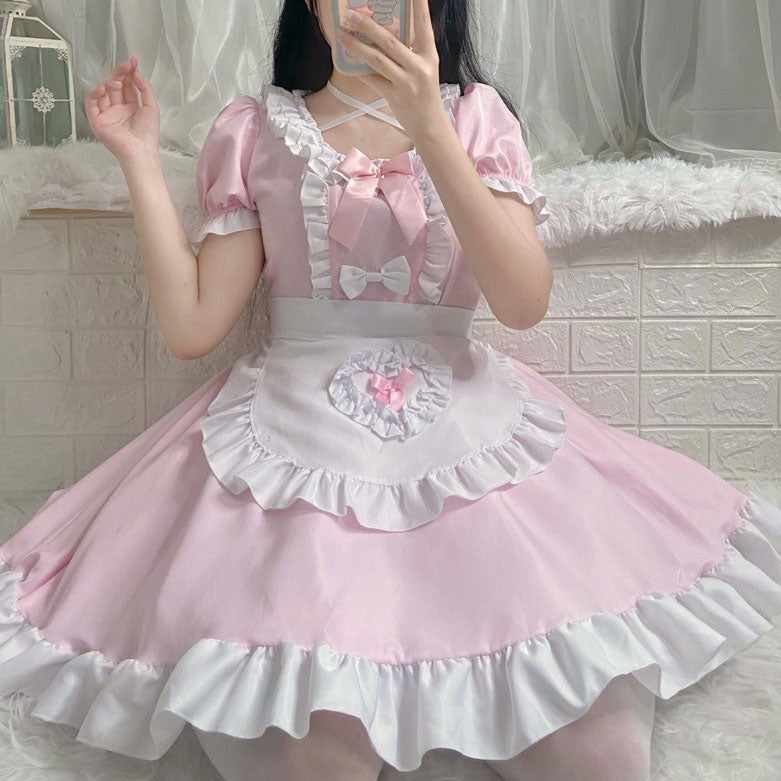 Kawaii Bow Maid Dress SE22256