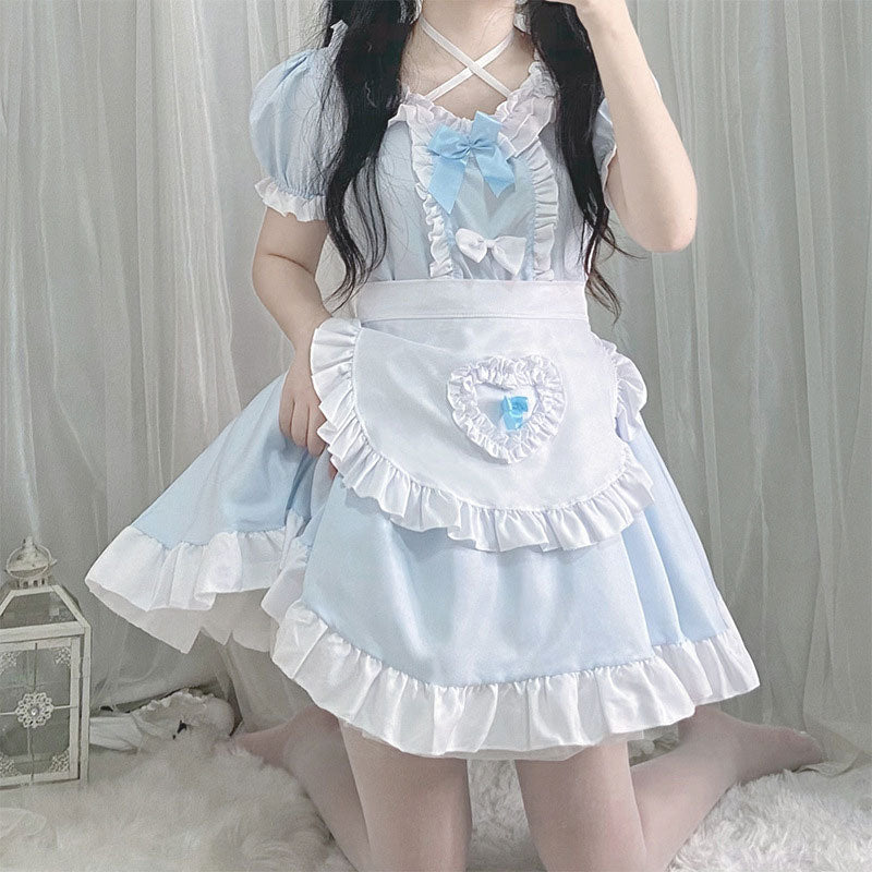 Kawaii Bow Maid Dress SE22256