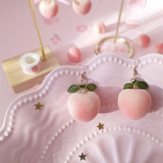 Kawaii Peach Earrings SE22431