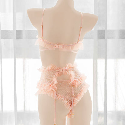 Kawaii Pink Flower Lingerie SE22423