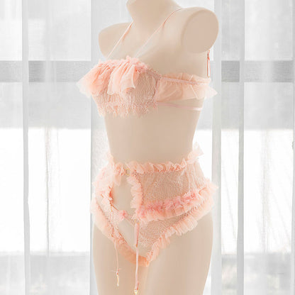 Kawaii Pink Flower Lingerie SE22423