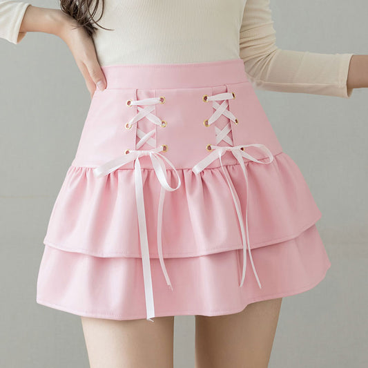 Kawaii Pu Skirt SE22419