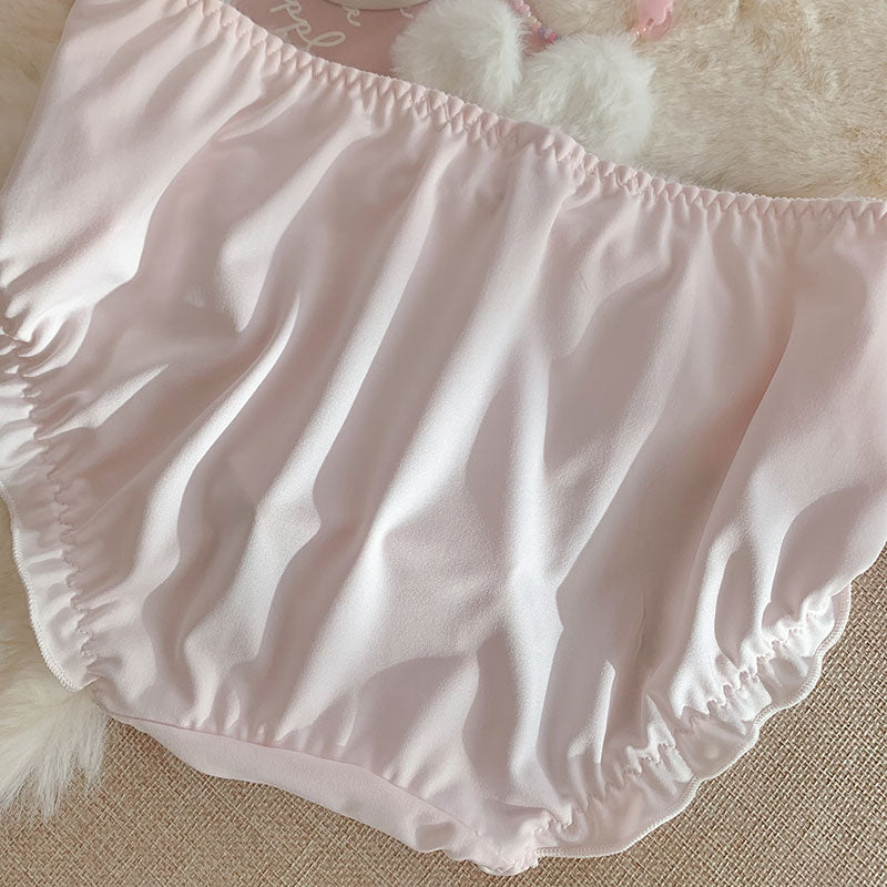Kawaii Rabbit Bear Plush Panties SE22539