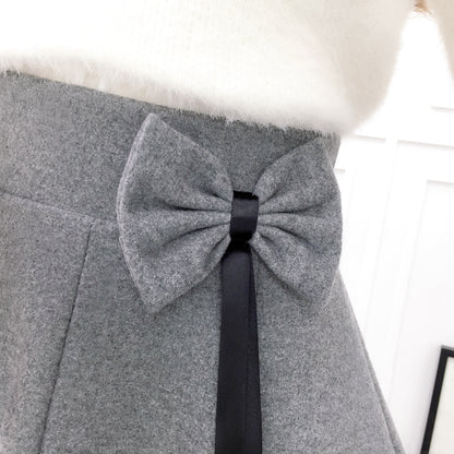 Kawaii Sweater Bow Skirt Set SE22165