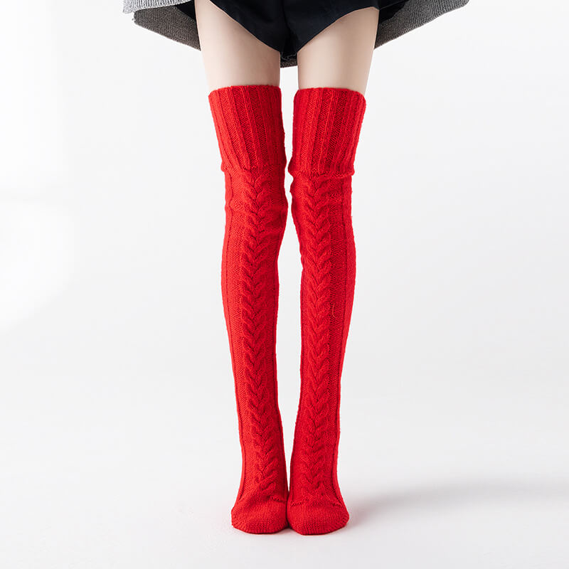 Knitted Knee Stockings SE21932